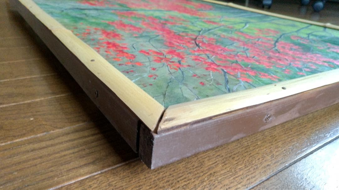 花貫渓谷の秋」油絵 油彩画 絵画 風景画F30号 - メルカリ