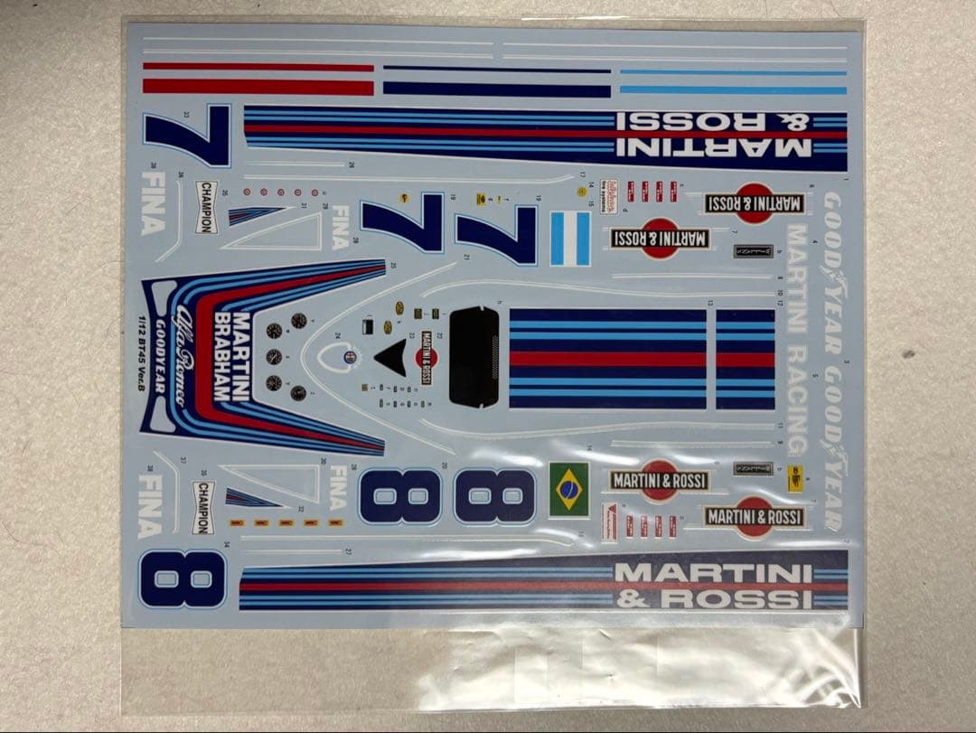 MFH社製1/12BT45 verB 1976U．s.GP west