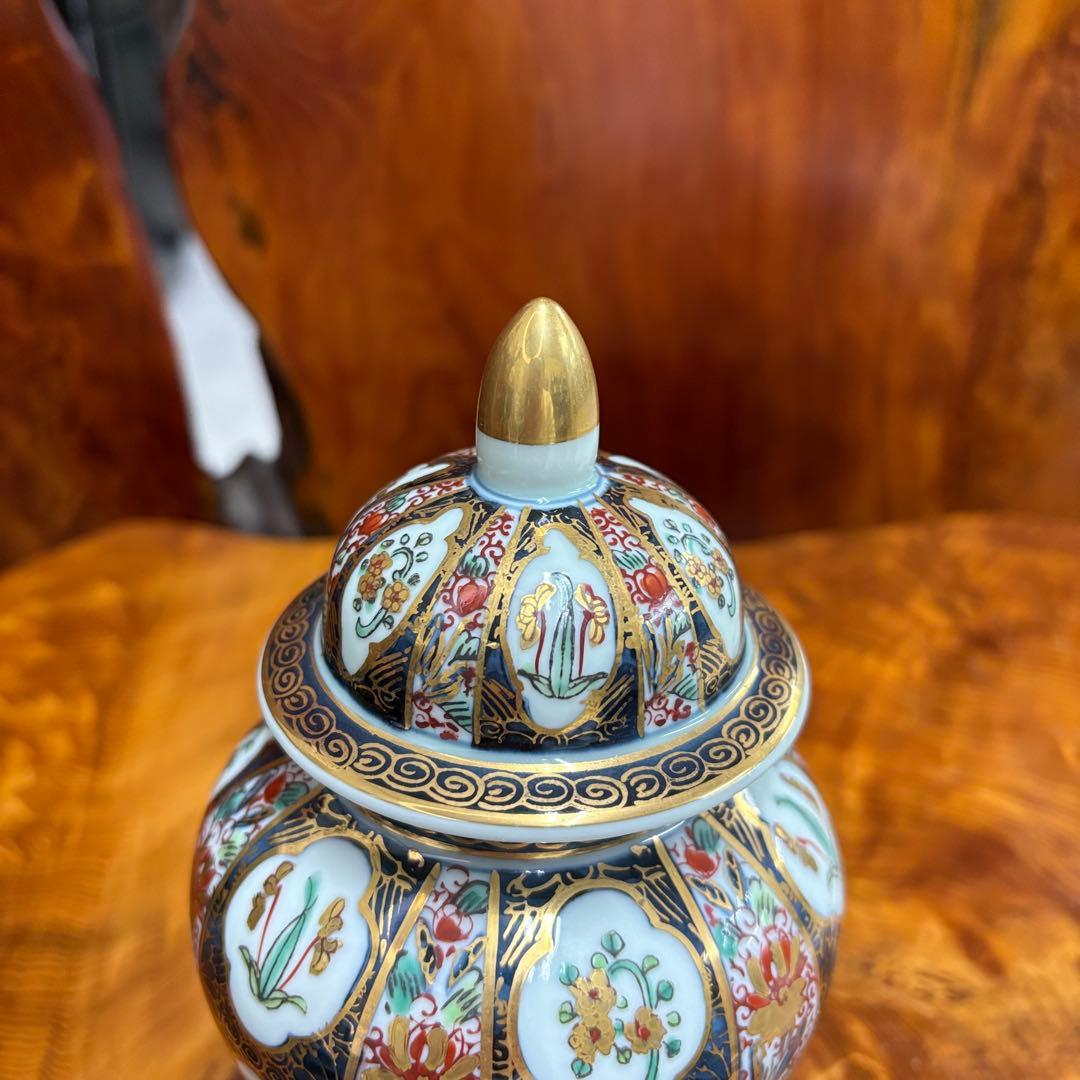 古伊万里更紗 沈香壺 有田焼 - メルカリ