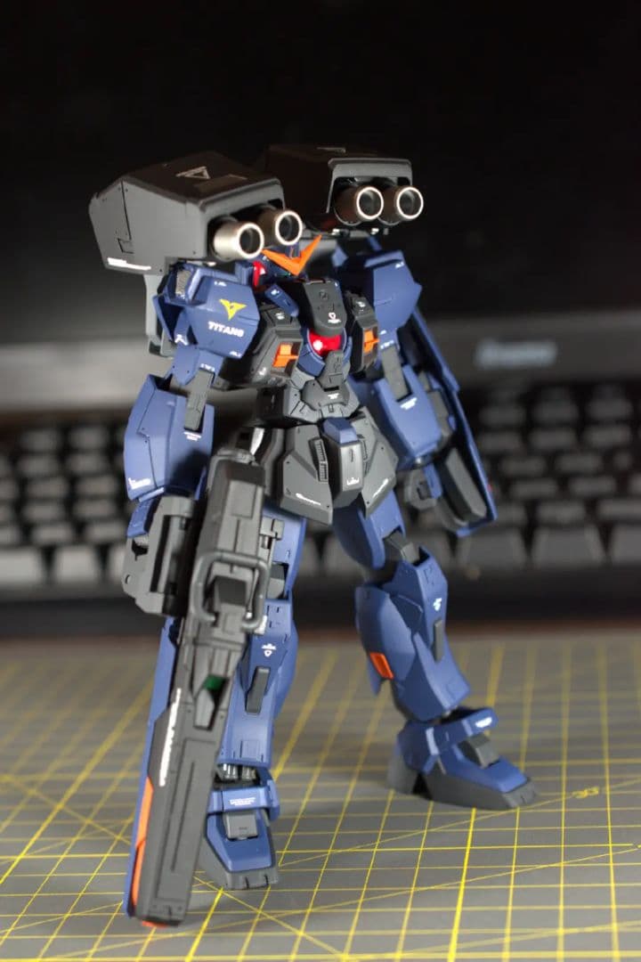 HG ヴァーチェ ガンダムMkⅡ ミキシング全塗装 塗装済み 完成品