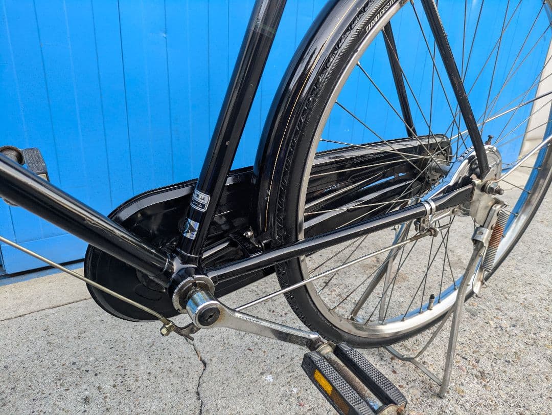 美品 富士 実用車 レトロ 自転車 ビンテージ 昭和 ロッドブレーキ