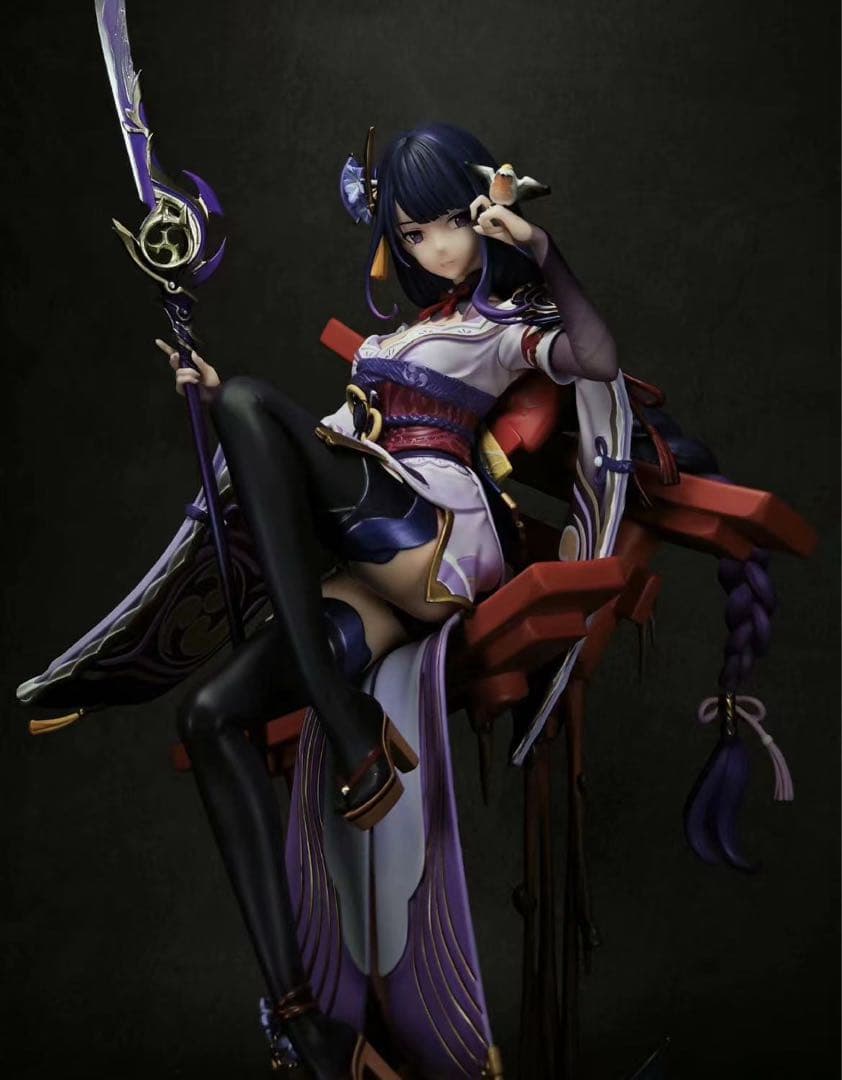 原神雷電将軍フィギュア1/4 海外ガレージキットスタチュー