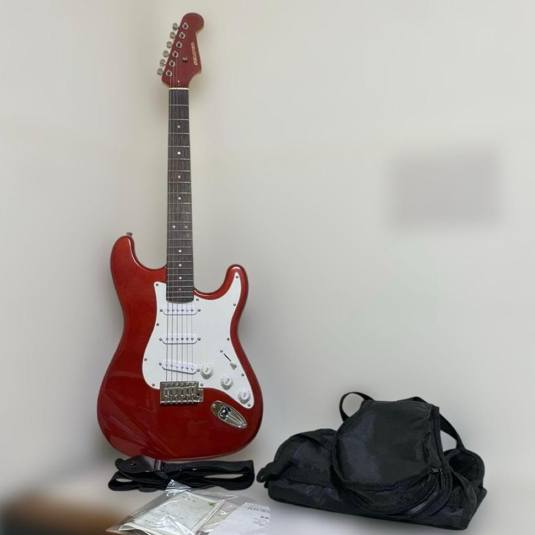 SELDER 美品 エレキギター STストラップ・ケース付き Amazon | SELDER セルダー エレキギター ストラトキャスタータイプ