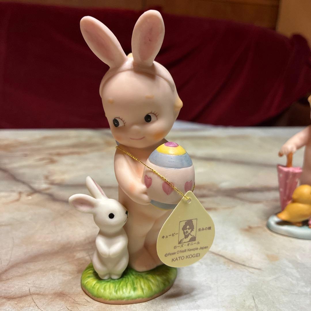 加藤工芸 陶器 キューピー 3体セット - メルカリ