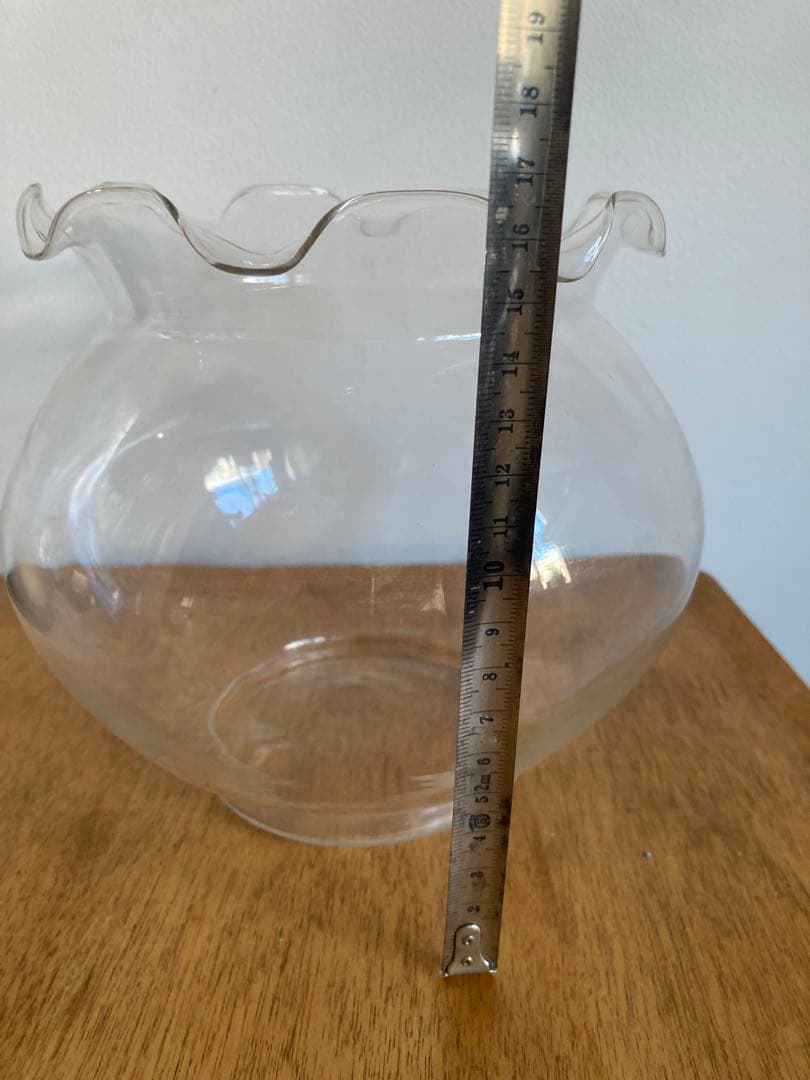 昭和初期ゆらゆらグラス金魚鉢ガラス水槽金魚ベタレア