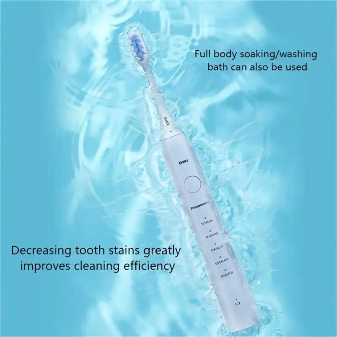 パナソニック ドルツ 電動歯ブラシ 5モード 充電式 替えブラシ4本 ドルツ