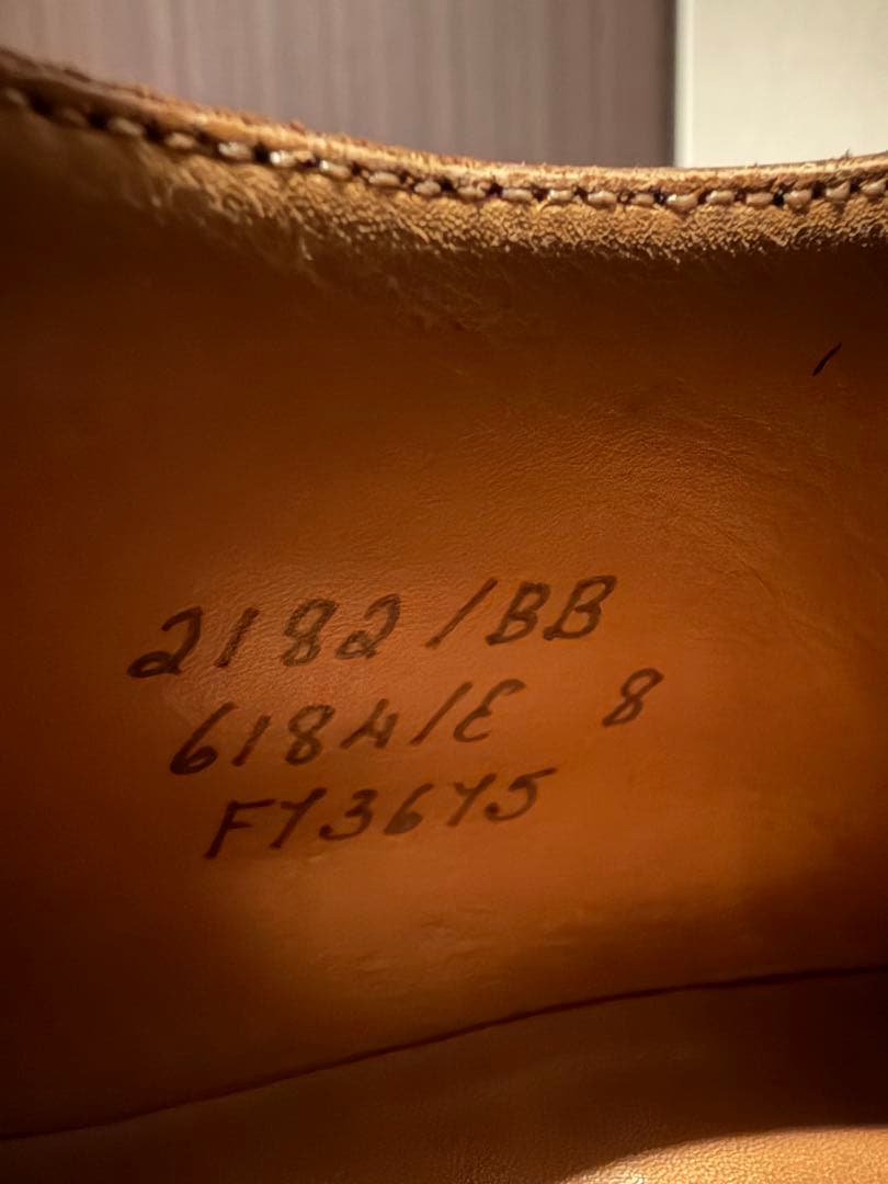 ロイドフットウェア ストレートチップ UK8