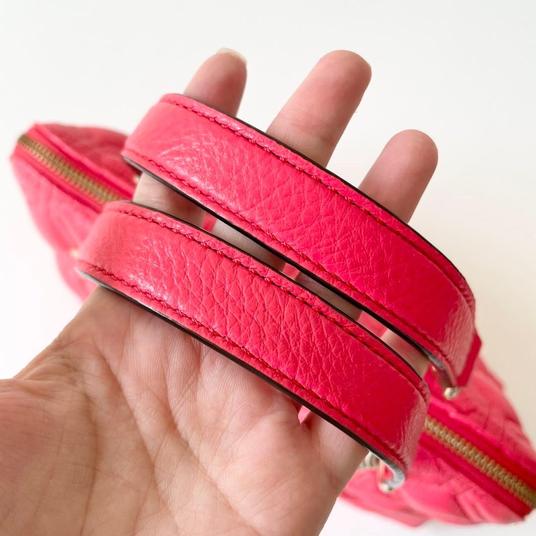 【ほぼ新品】kate spade 2way ハンドバッグ キルティング チェーン