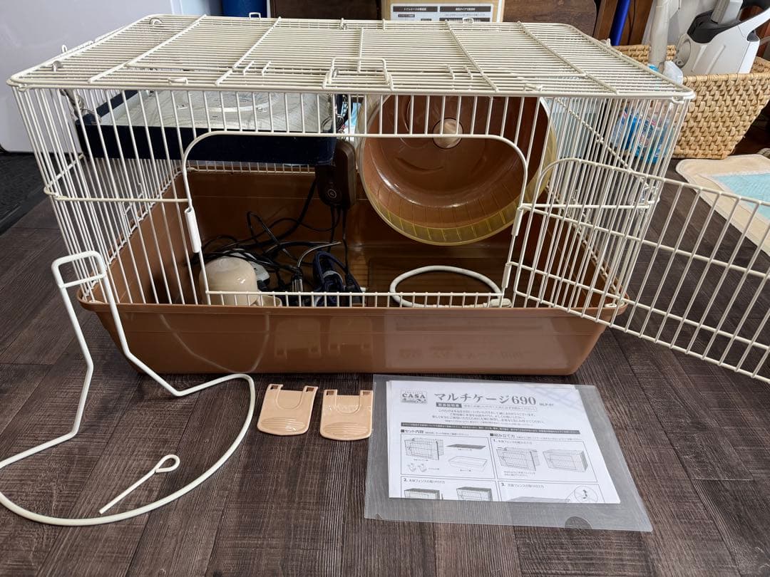 むーさま専用　ハリネズミ飼育セット（マルチゲージ・ホイール・サーモほか7点） むーさま専用 ハリネズミ飼育セット（マルチゲージ・ホイール・サーモ