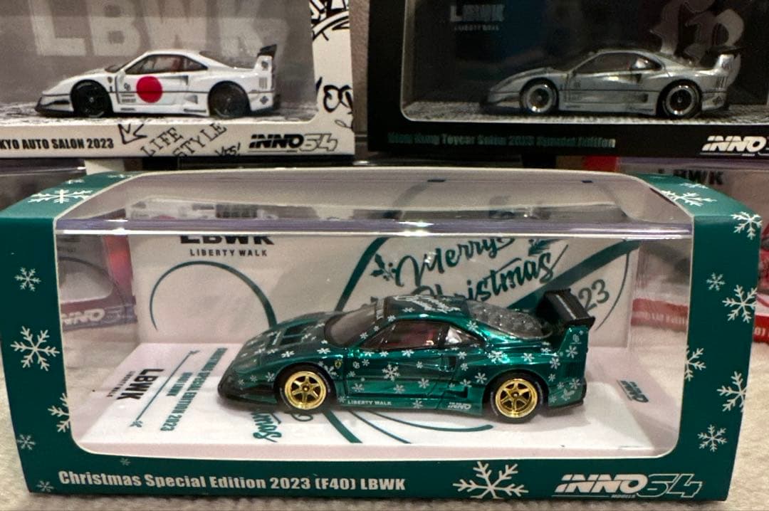 LBWK F40 2023・2024・特別版ミニカー6台セット