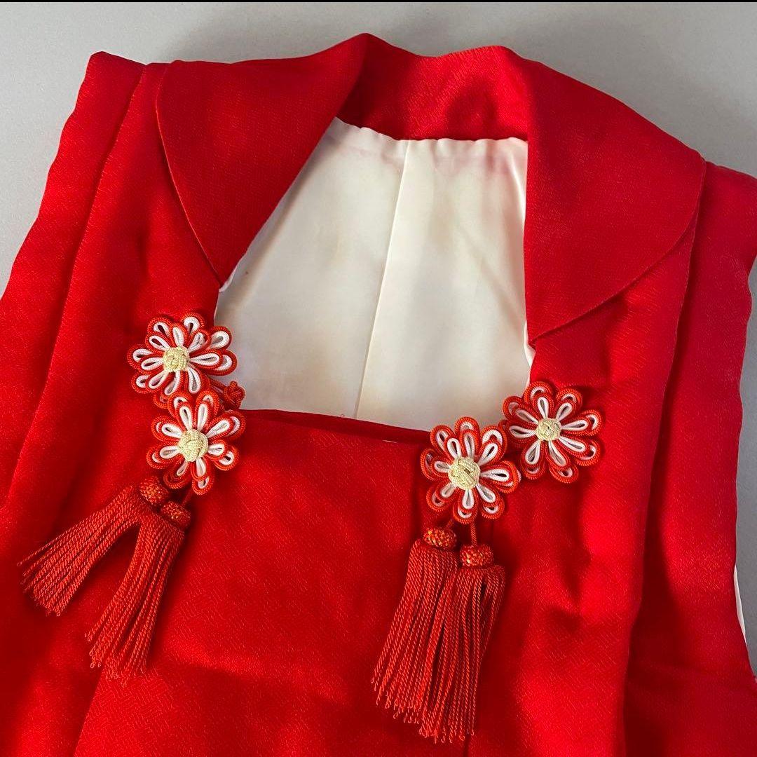 七五三用 赤い着物セット