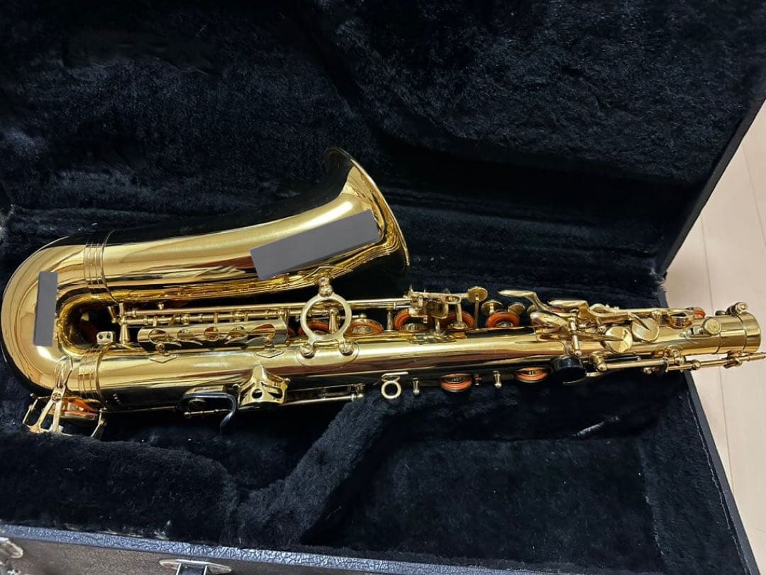 アルトサックス(ゴールド) 本体 ケース付き