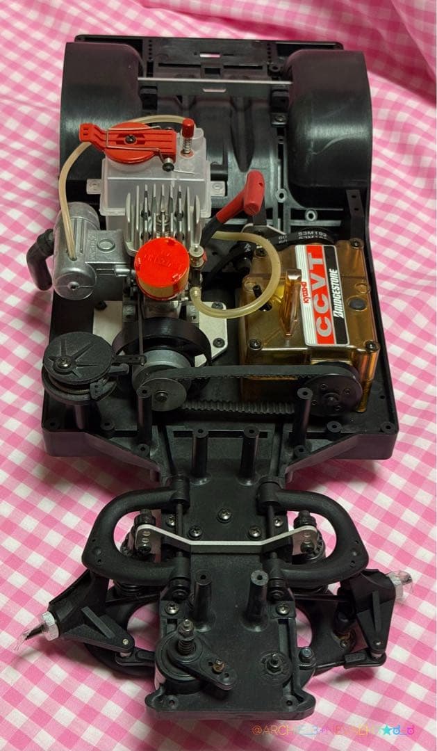 値下げ中★京商 ニッサンテラノ 1/9スケールRC10〜11エンジン4WD RV