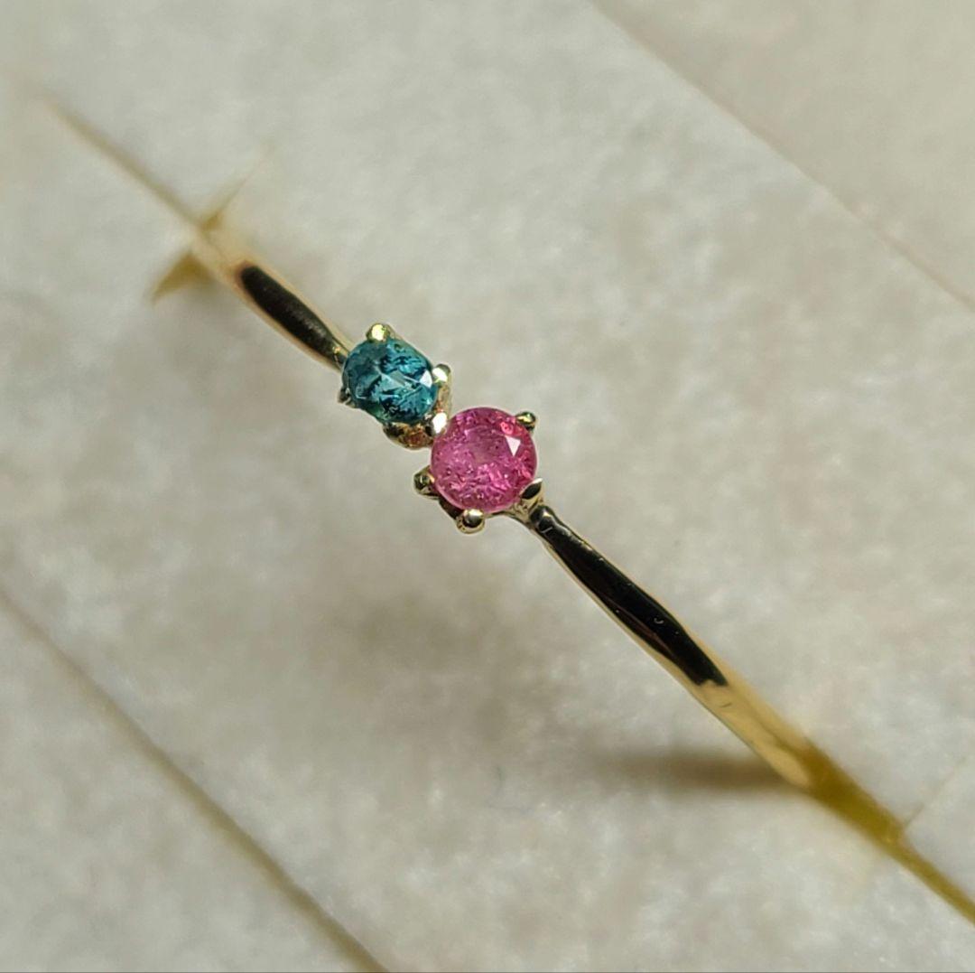 幻の共演☆バターリャパライバトルマリン&ワーワー鉱山産レッドベリル