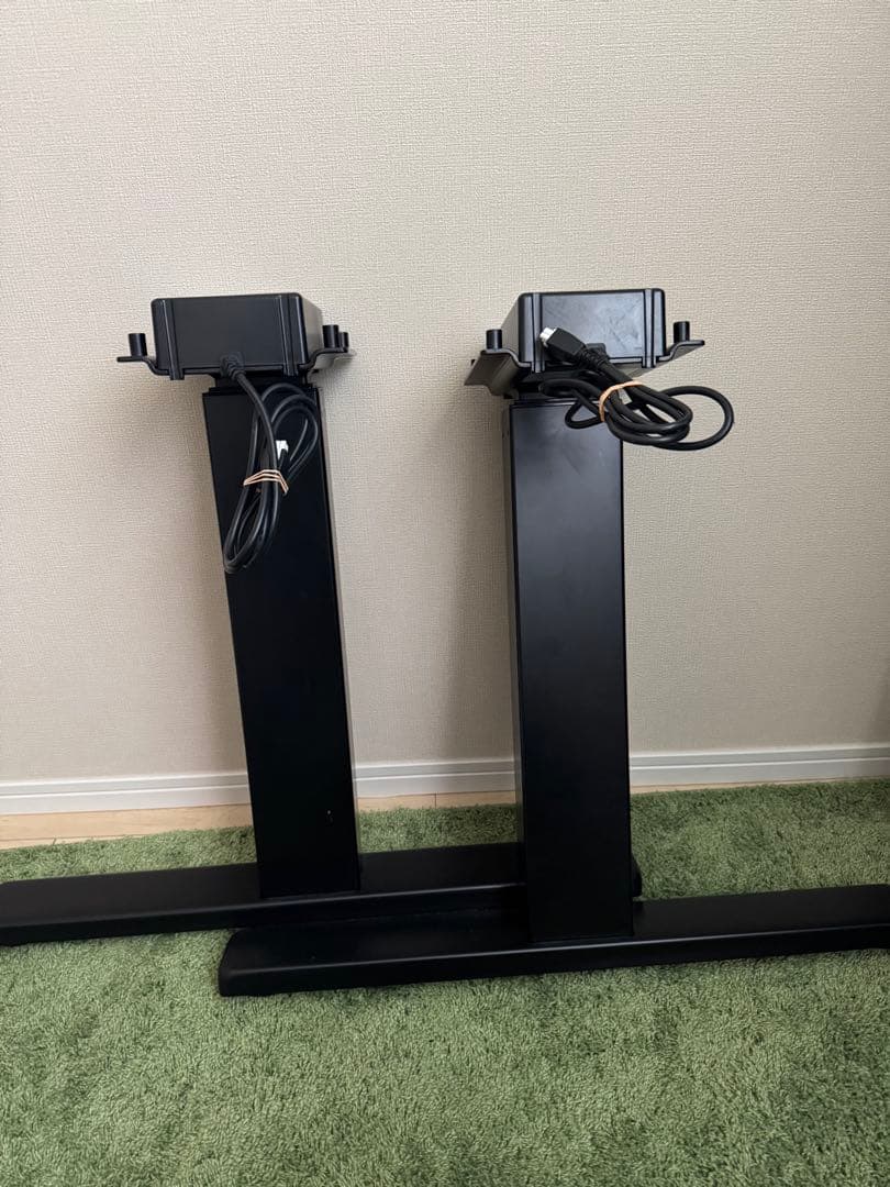 FLEXISPOT 電動昇降式デスク E3B-JA　天板（黒色）付き