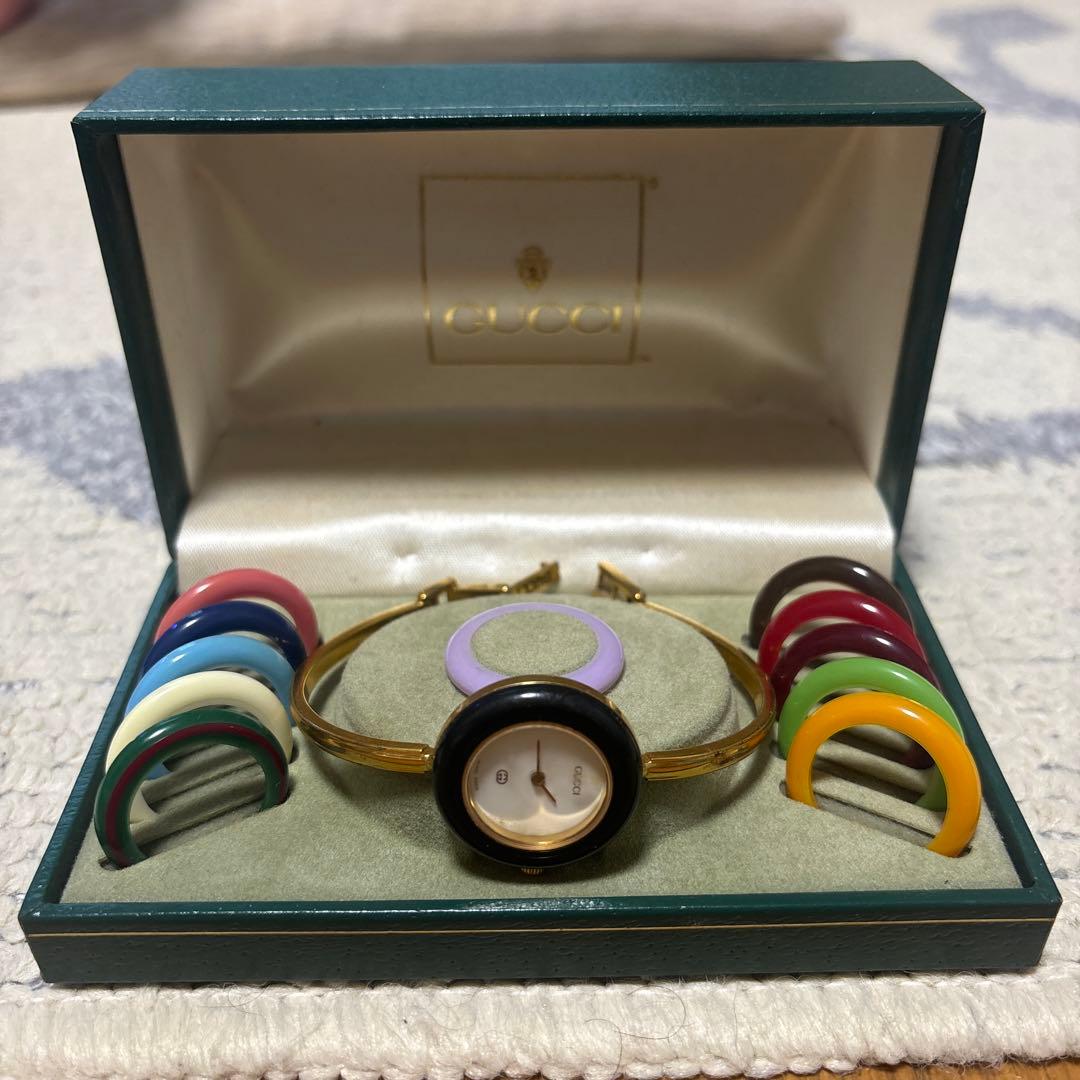 箱付き】GUCCI チェンジベゼル
