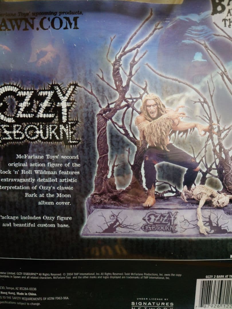 オジー・オズボーン マクファーレントイズ 狼男アクションフィギュア 新品・未開封