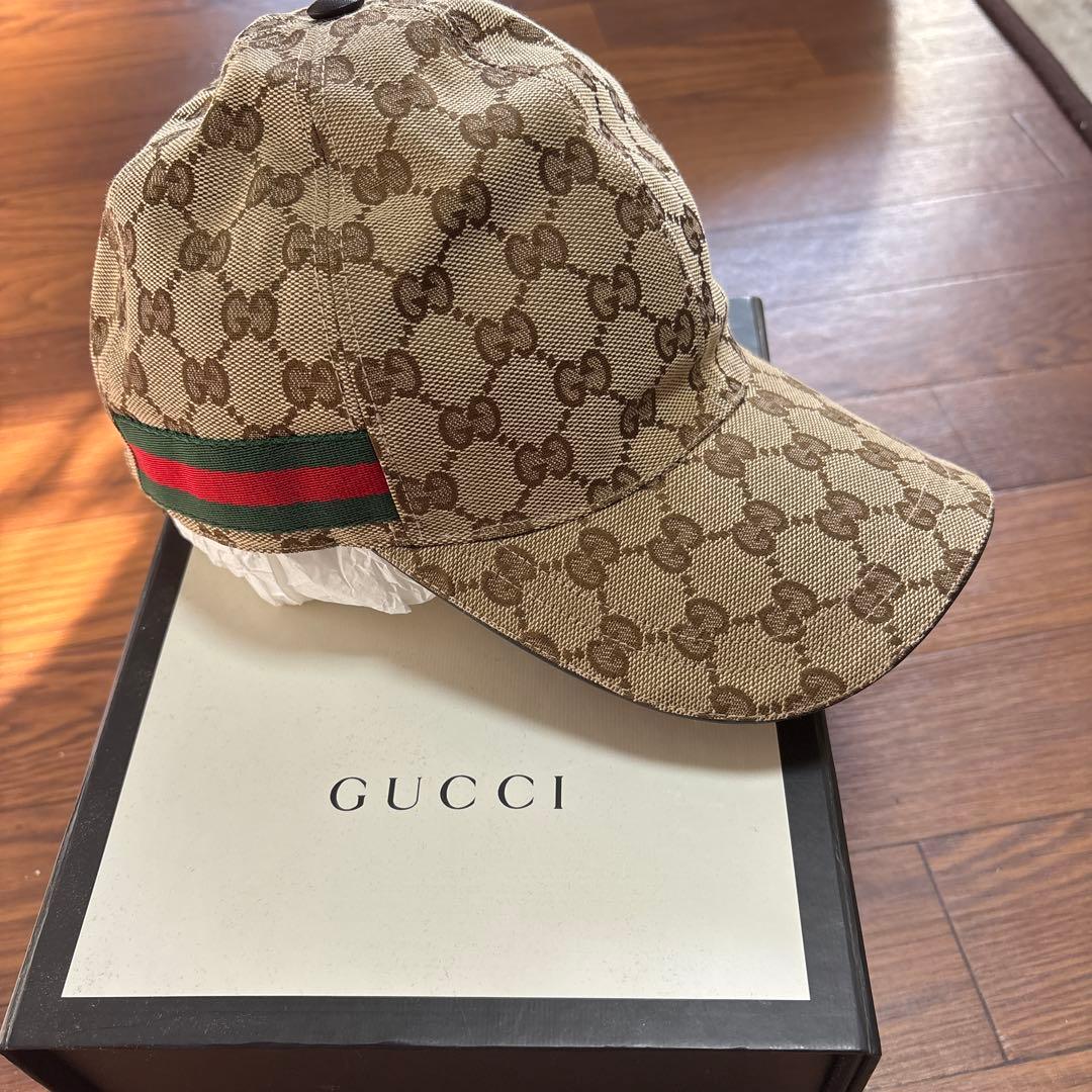 GUCCI GGパターン ベースボールキャップ