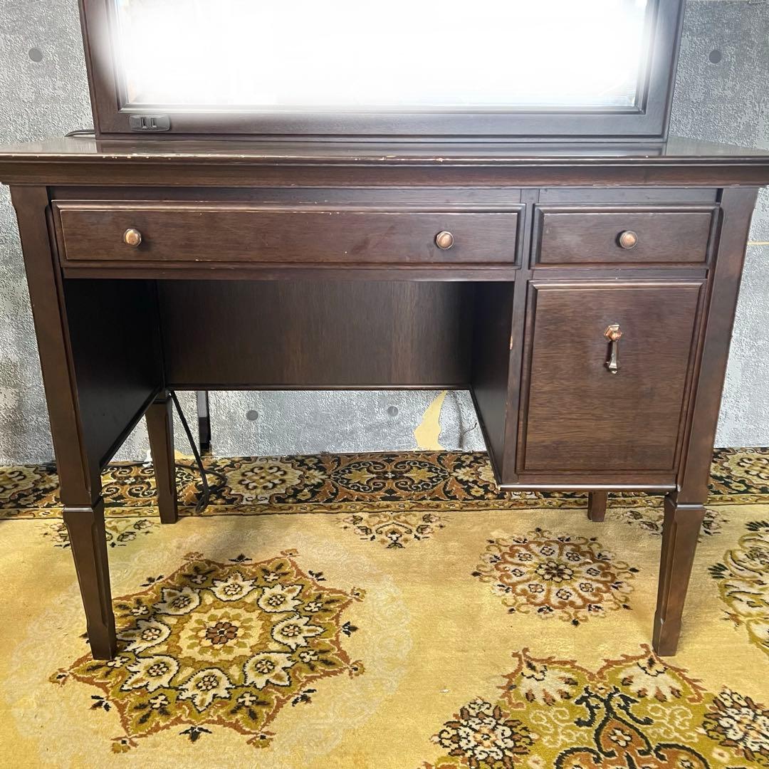 マルニ木工 maruni꧂ドレッサー&チェアセット 鏡 化粧台 ミラー メイク