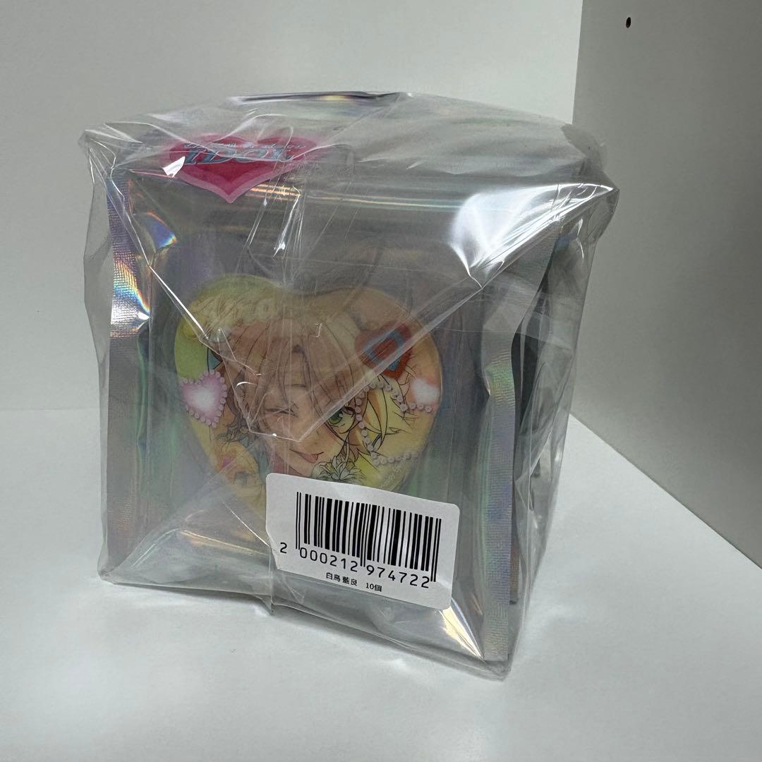 GIRA☆デコ ハート缶バッジ 白鳥藍良