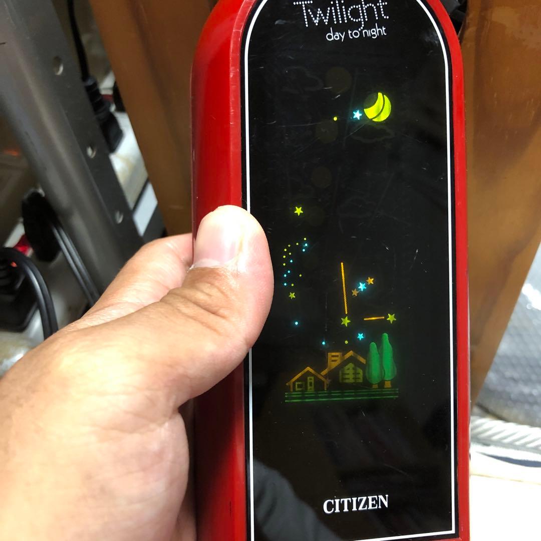 超超希少 CITIZEN グラフィッククロック トワイライト - メルカリ