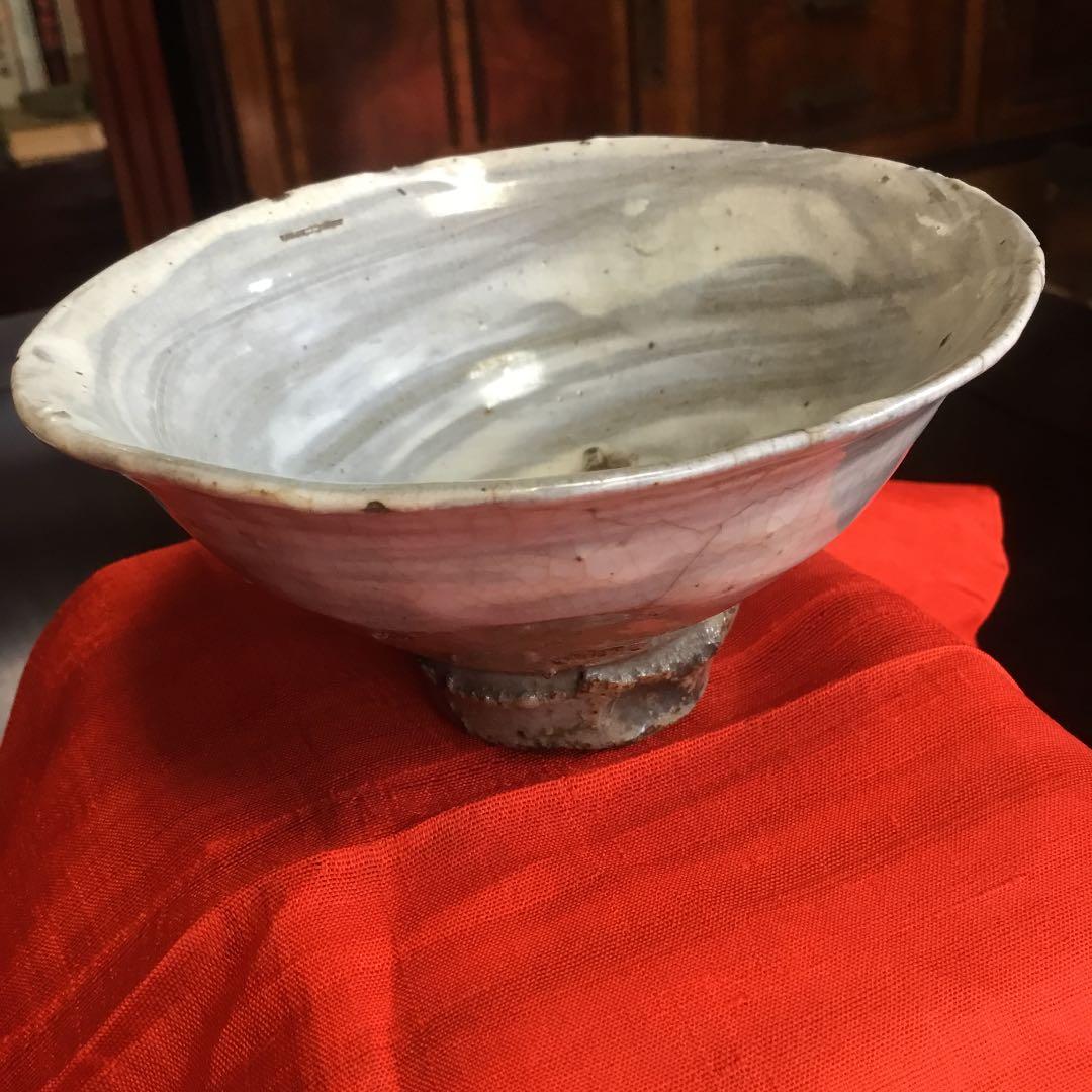 刷毛目茶碗  大変味わいがあります！！