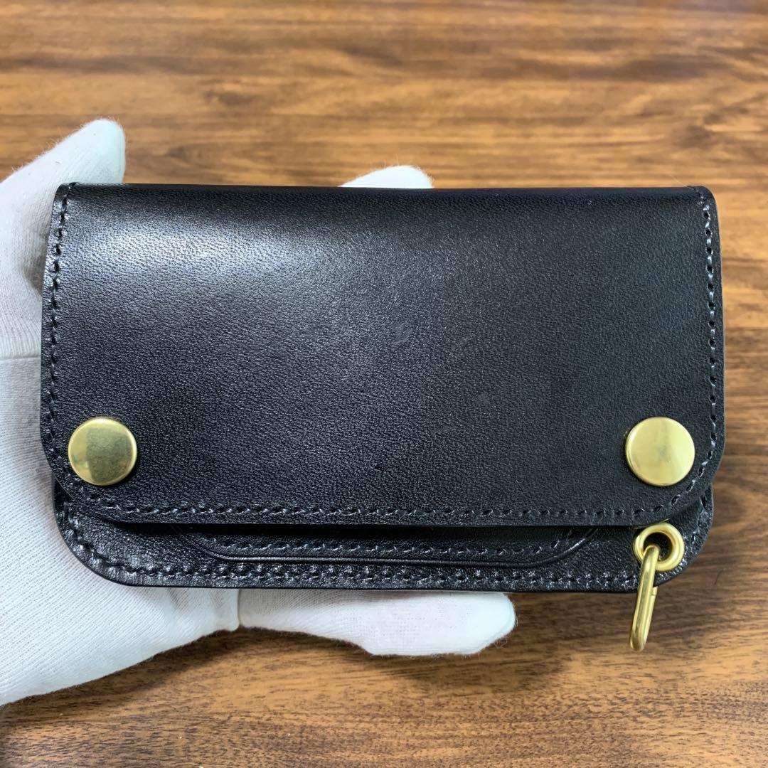 トラッカーウォレット　新喜皮革horse leather CA008