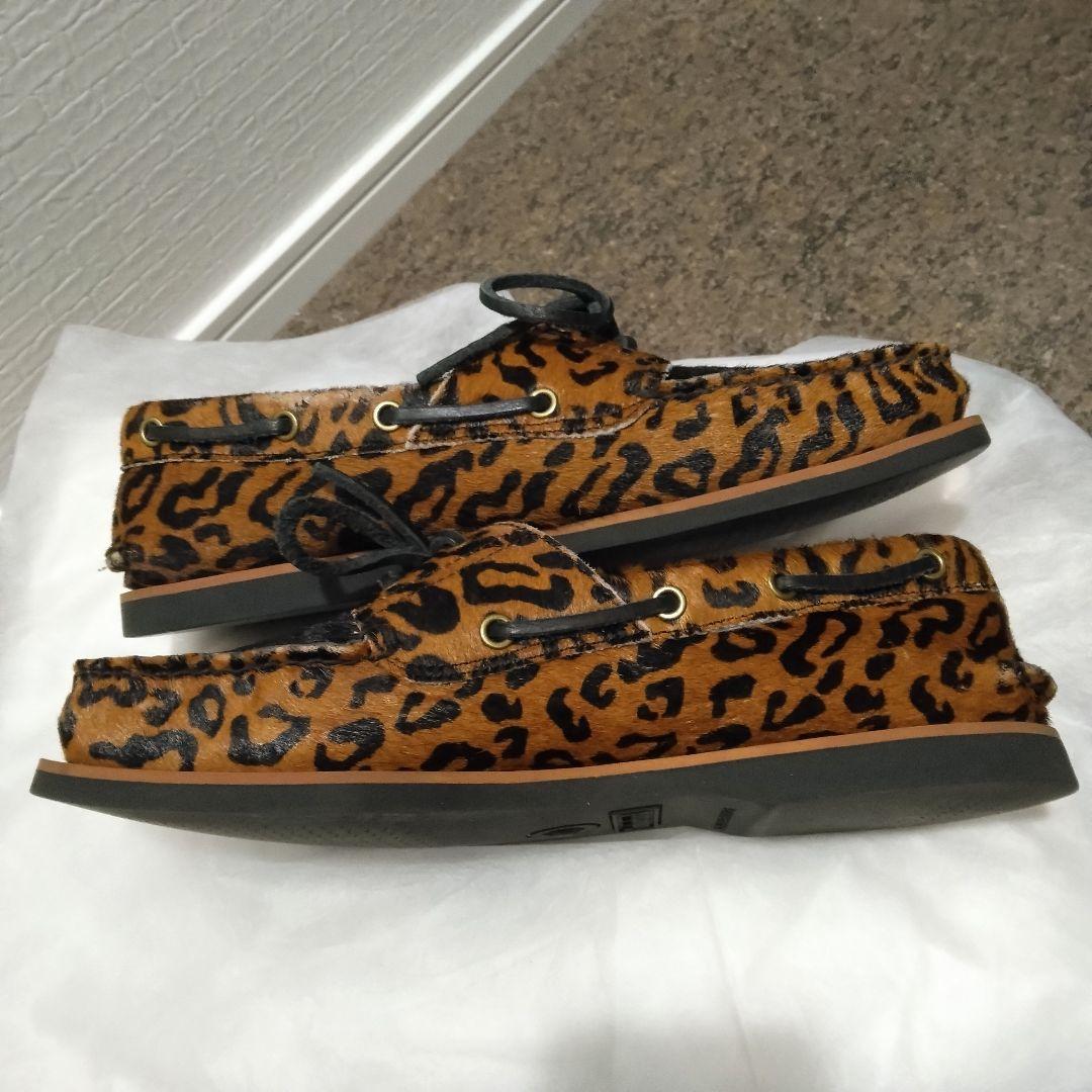 【稀少】ワコマリア×ティンバーランド デッキシューズ レオパード柄 ハラコ使用