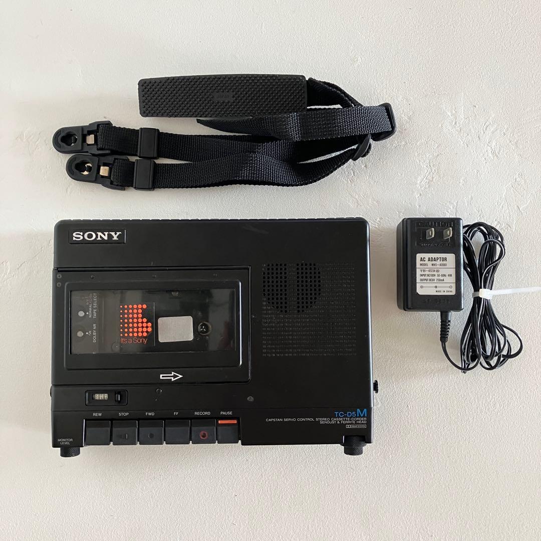 SONY TC-D5M カセットプレーヤー デンスケ 動作確認済 美品