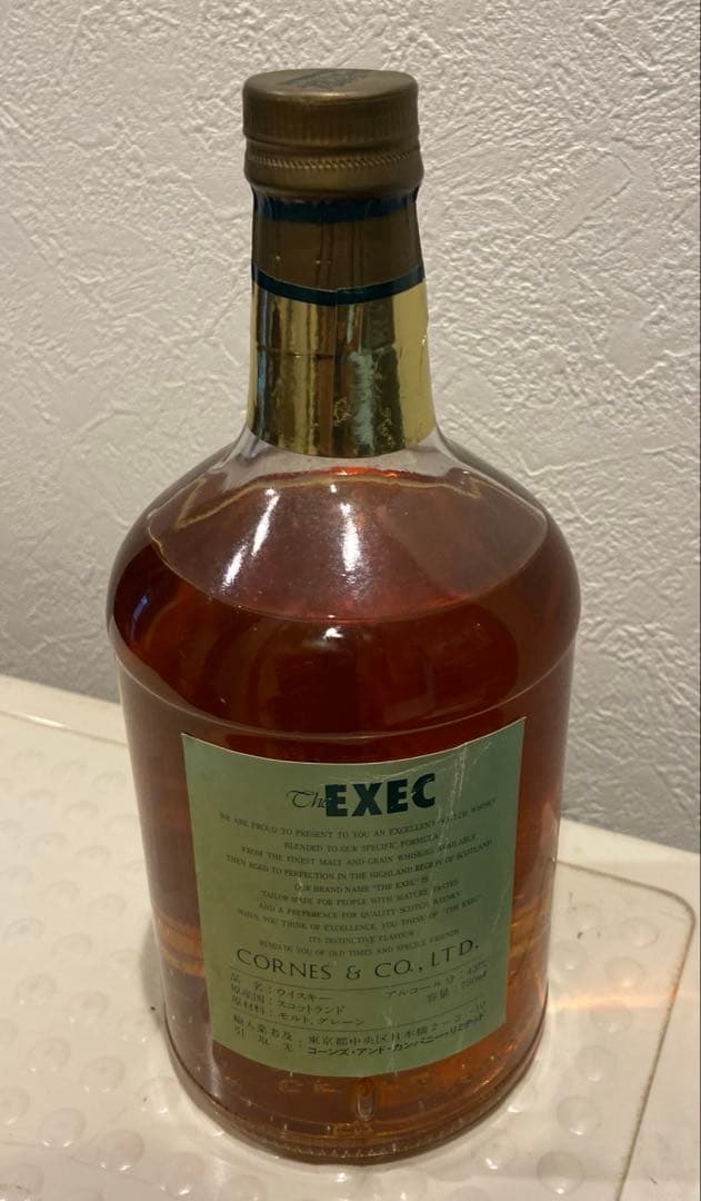 スコッチウィスキー The EXEC 12年 43度 750ml 本物
