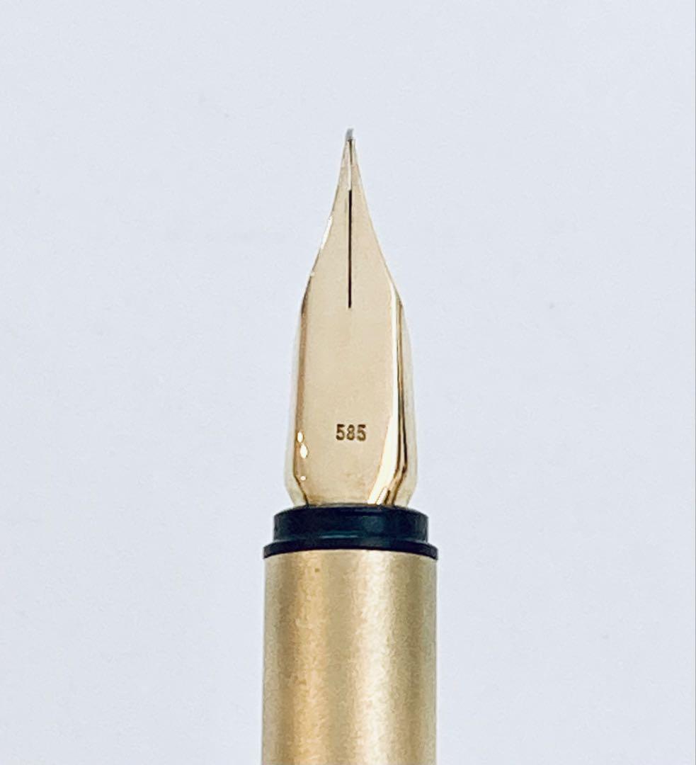 ペン先14金◇モンブラン 高級万年筆 ノブレスゴールドMONTBLANC 金張り