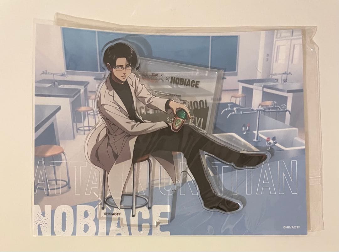 進撃の巨人◇ノビエース リヴァイ アクリルスタンド2点 進撃の巨人