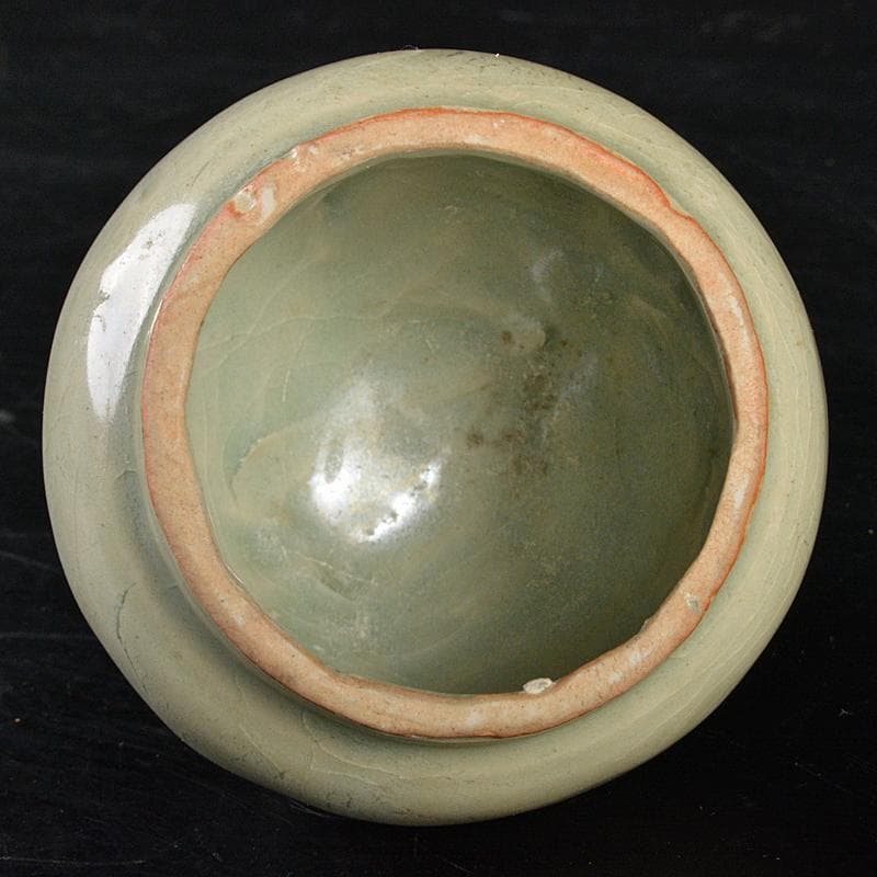 中国 龍泉窯青磁 小壷 M R5851