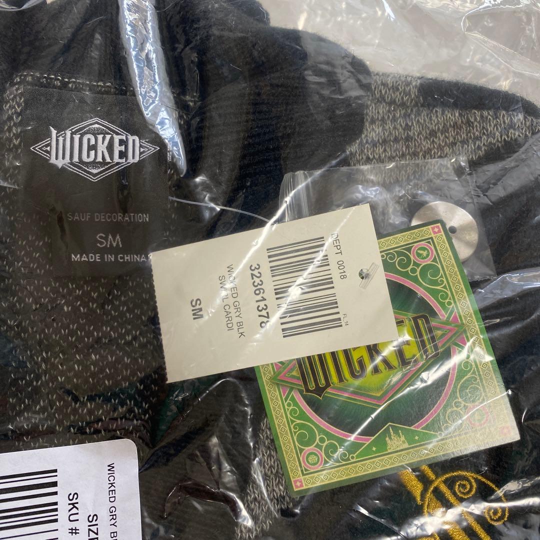 wicked for good ウィキッド エルファバ カーディガン シズ学校 - メルカリ