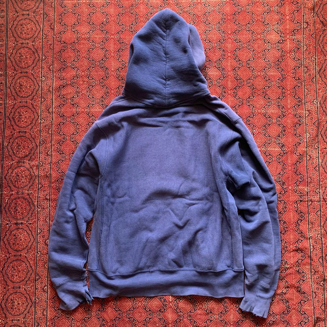 90s ビンテージ プルオーバー パーカー ナス紺 SUPREME 初期