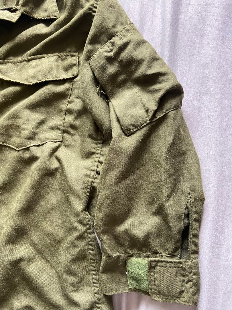 70s US ARMY ヘリクルーシャツ ノーメックス NAM戦 OG-106 希少！70s