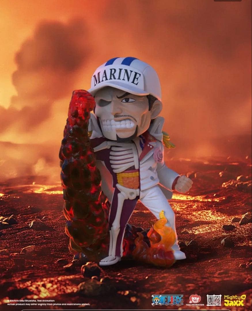 ワンピース 海軍 フィギュア　3点セット　Mighty Jaxx　コラボ　限定品