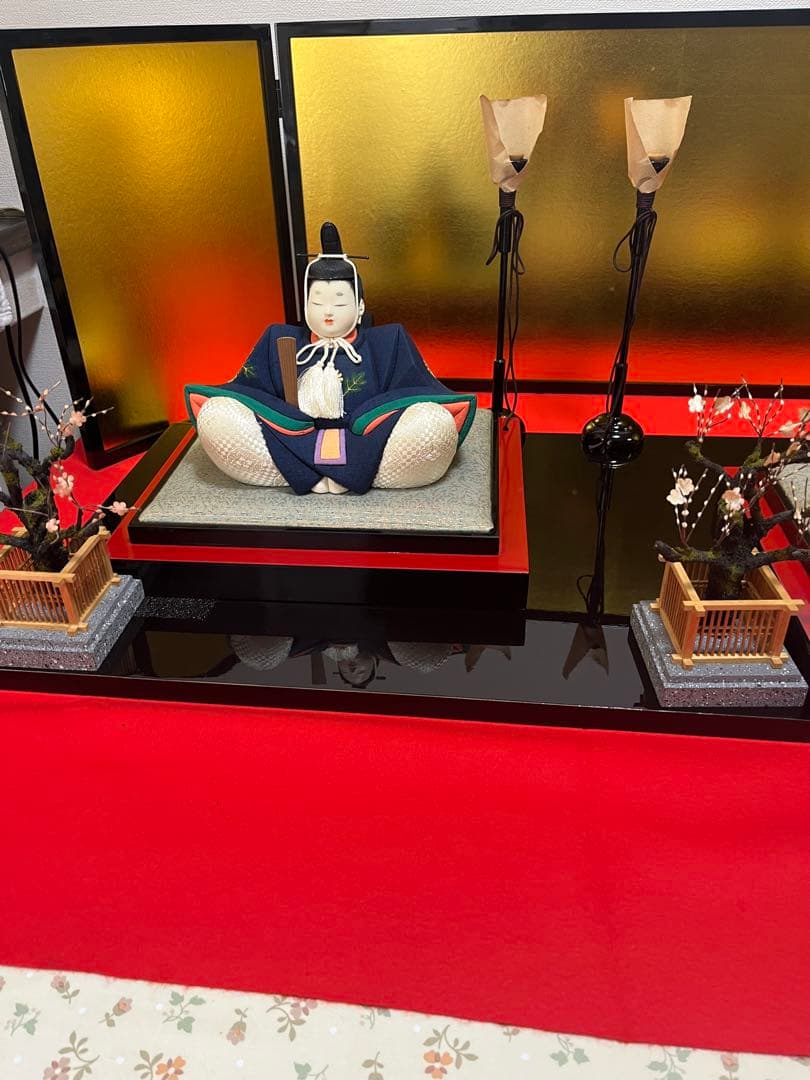 更に値下げ無形文化財人形師　雛人形　木目込み人形