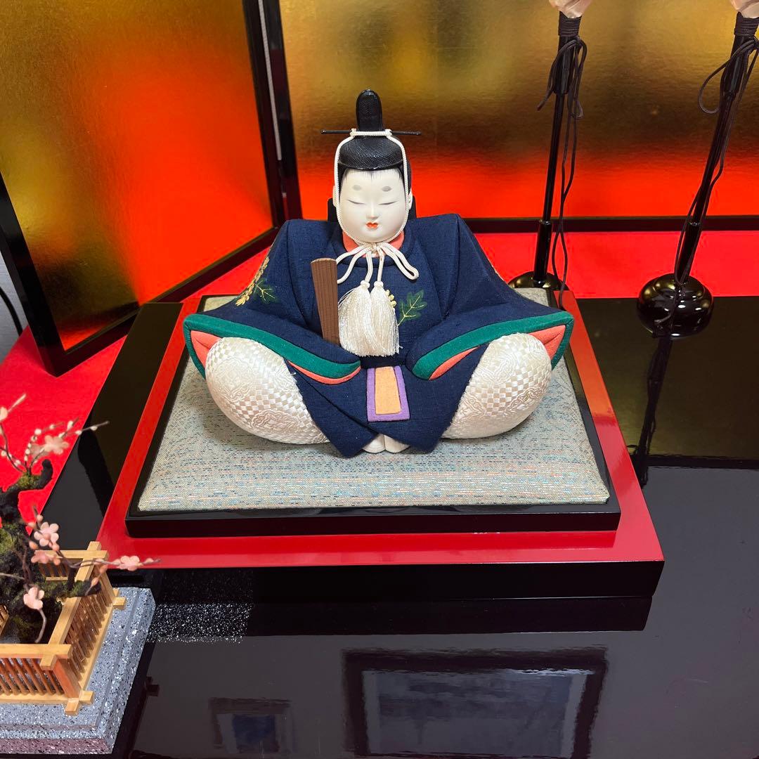 更に値下げ無形文化財人形師　雛人形　木目込み人形