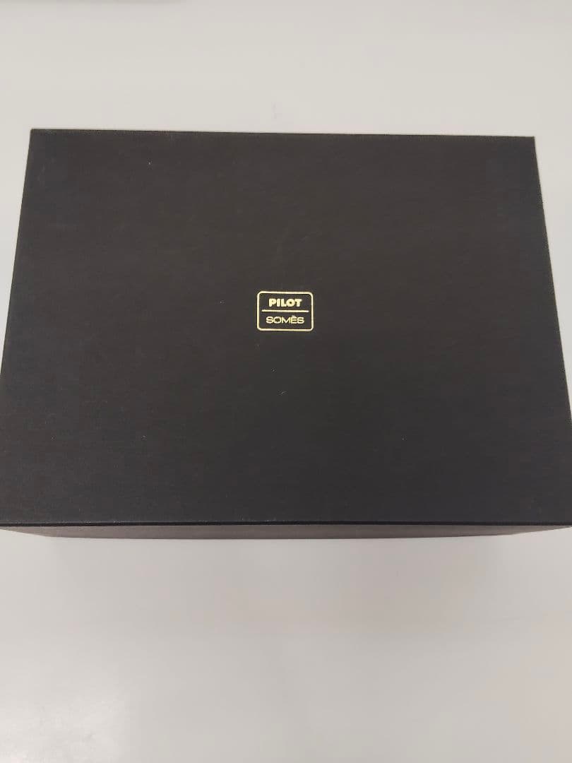 未使用 廃盤 パイロット×ソメス PILOT×SOMES ペンボックス ブラック