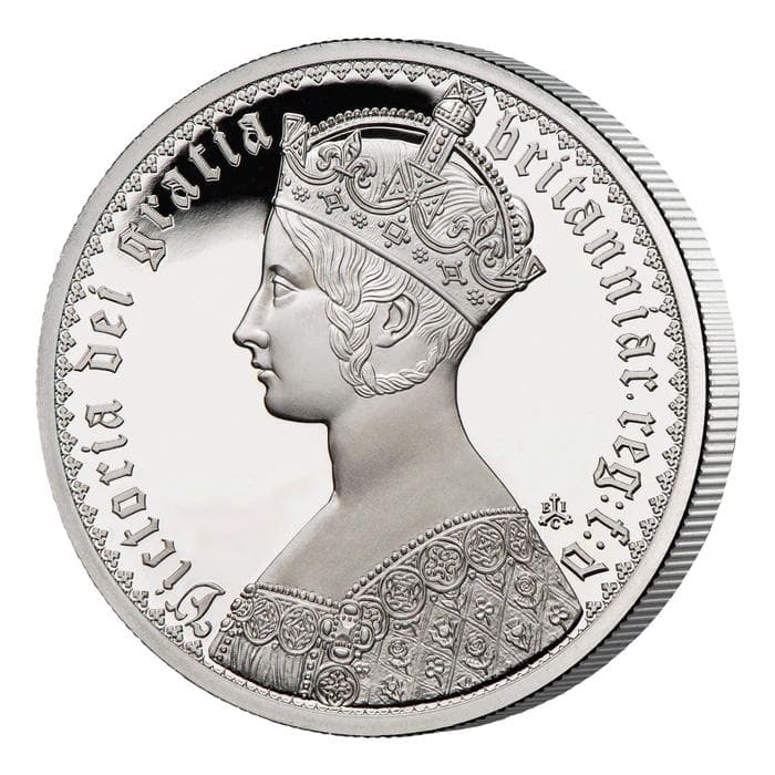 2022エリザベス2世 2oz 銀貨69 ゴチッククラウン ポートレート 166