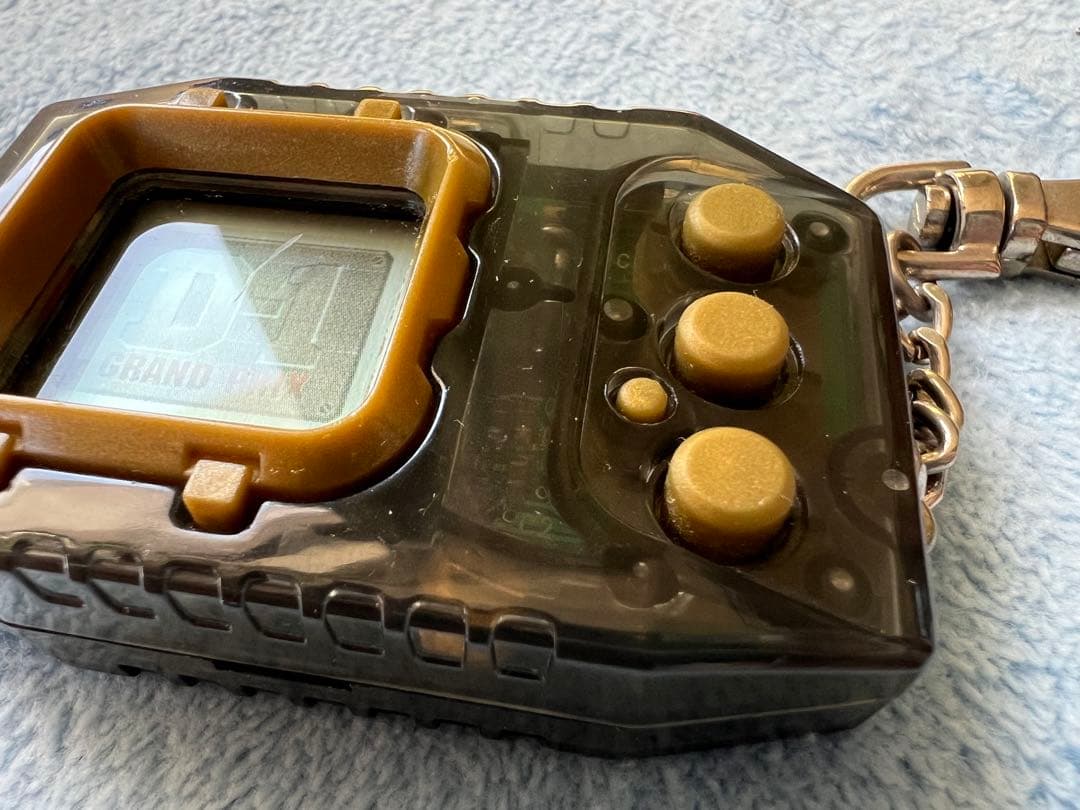 デジモン　ペンデュラム　クリアブラック　ゴールド　D-１