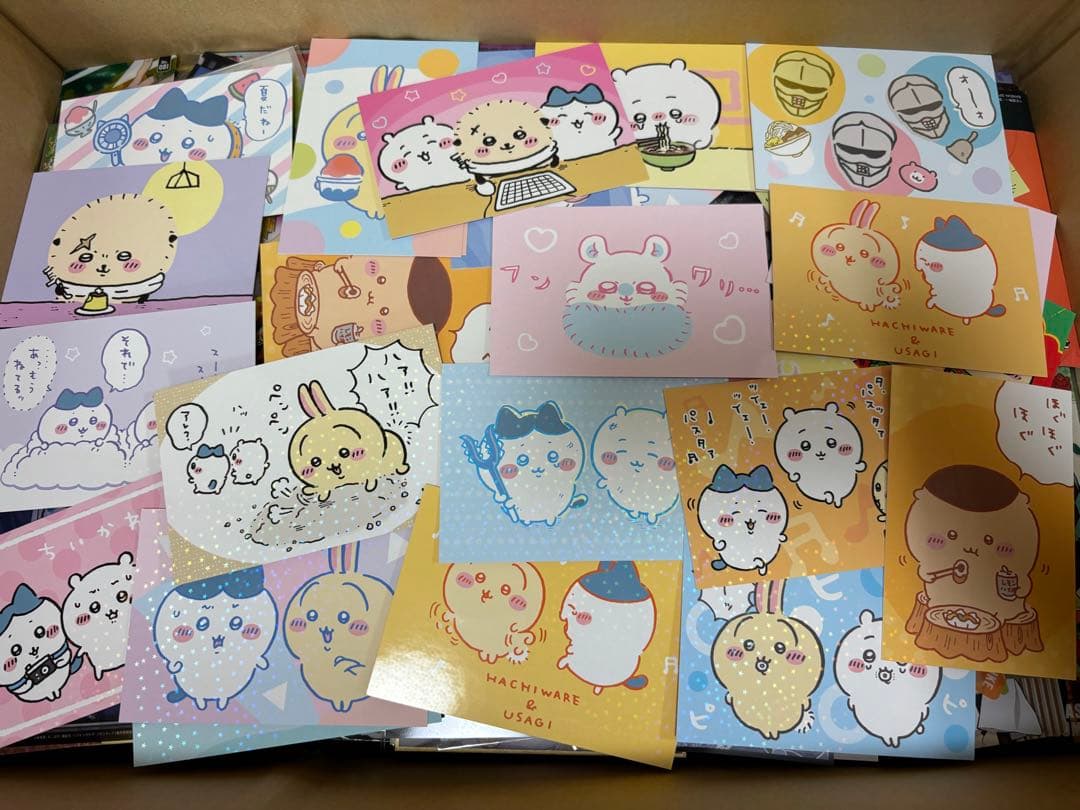 アニメキャラクター 紙類 大量 まとめ売り♡