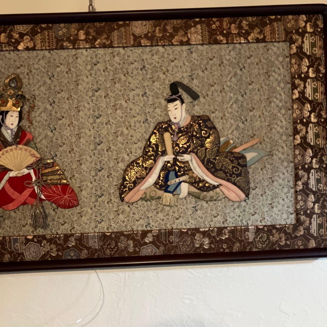 レア押絵雛　明治時代