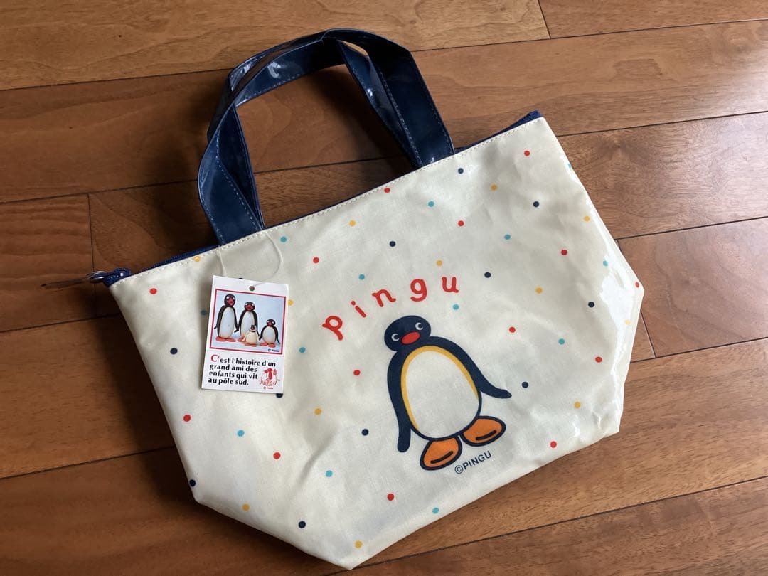レア品 日本製 ピングー ランチバッグ コスメポーチ タオル 定規
