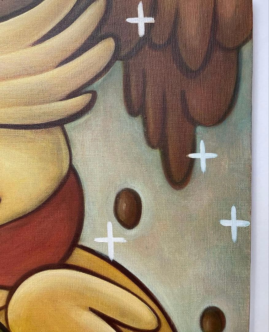 下家杏樹 アクリルキャンバス作品