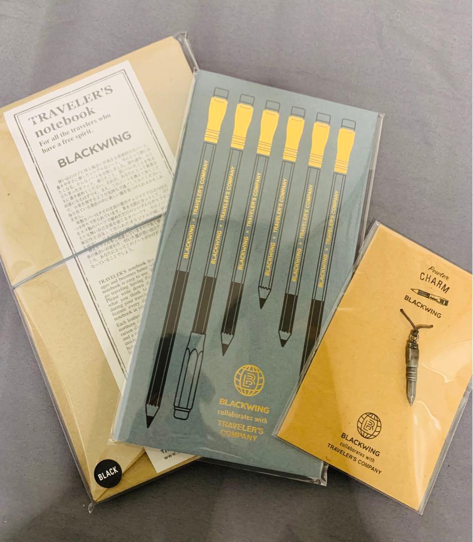 TF トラベラーズノート BLACKWING チャーム リフィル 3点セット TF トラベラーズノート BLACKWING チャーム リフィル 3点セット