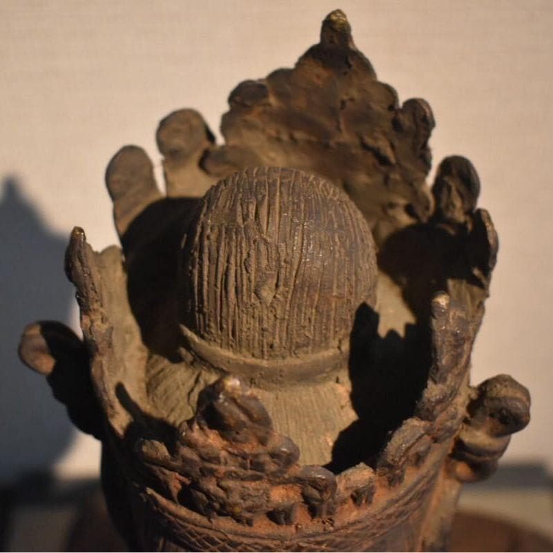 新羅仏】◇金銅十一面観音菩薩座像 仏像◇検）天平仏 飛鳥