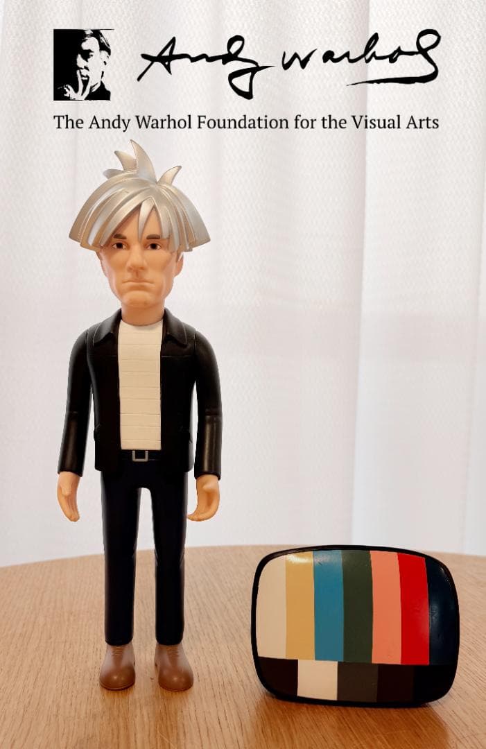 VCDアンディ ウォーホル メディコムトイ 80'sSTYLE テレビヘッド付