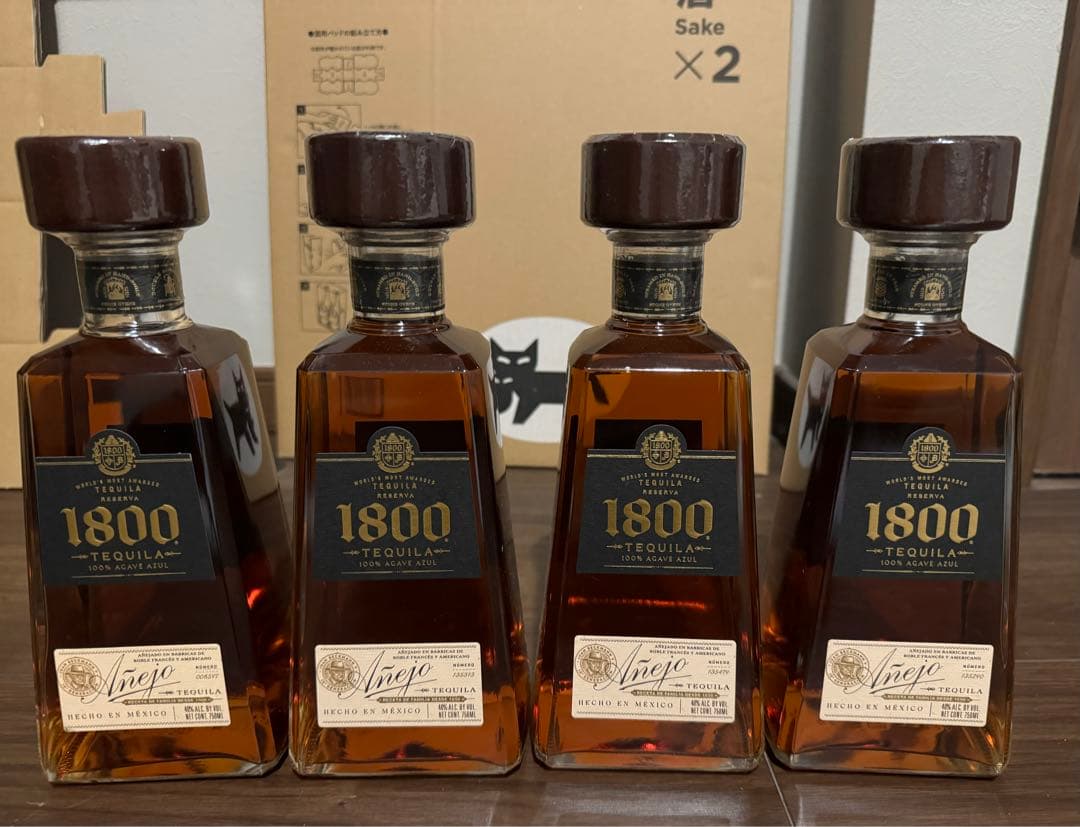 テキーラアネホ1800 4本